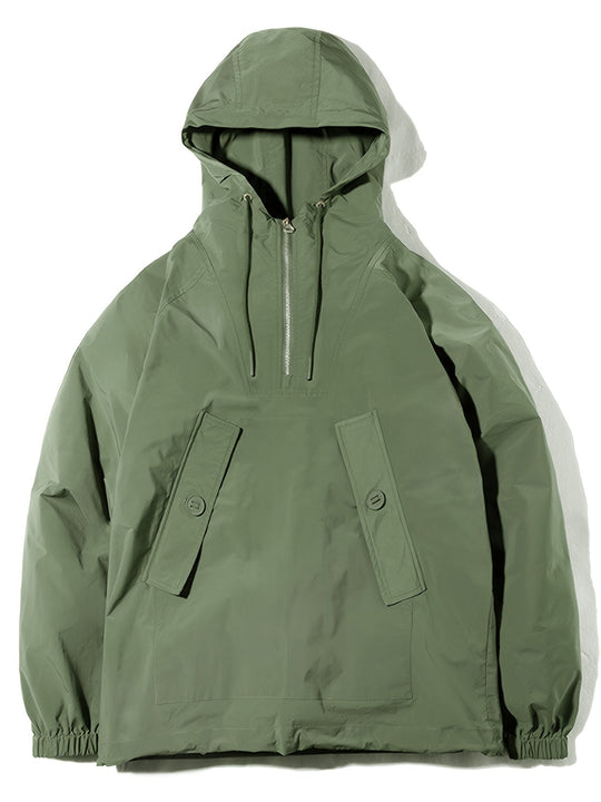 Heidi-Mode | Wasserdichter Windbreaker mit Kapuze und Taschenverschluss