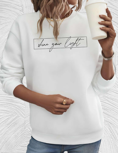 Heidi-Mode | Übergröße Pullover mit Rundhalsausschnitt
