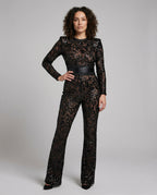 Heidi-Mode | Eleganter Spitzen Jumpsuit
