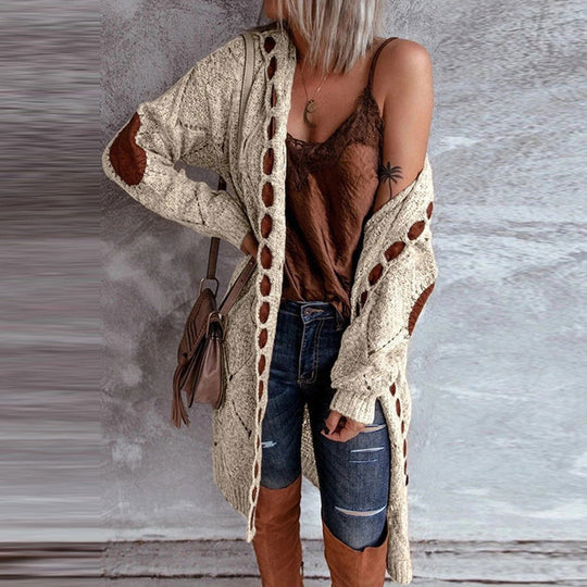Heidi-Mode | Veste En Tricot À Capuche À La Mode