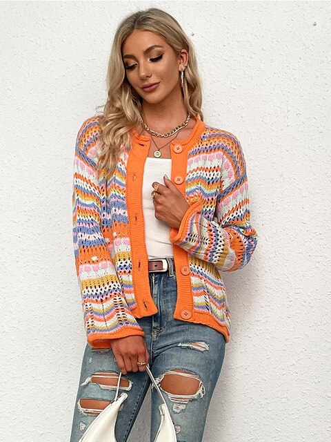 bequeme Strickjacke