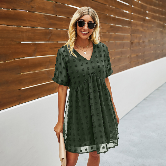 Heidi-Mode | Leichte Sommer Mini Kleid
