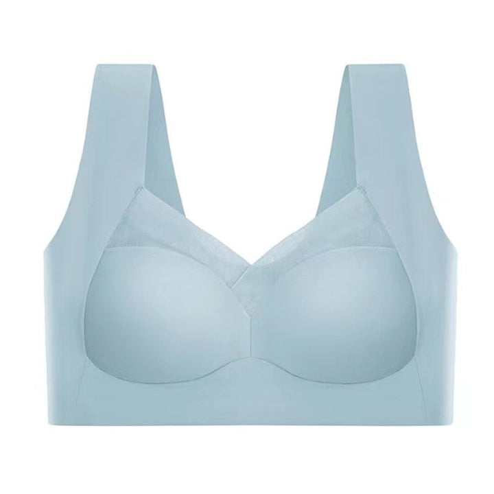 Nahtloser, ergonomischer Damen-Soft-BH aus Seide