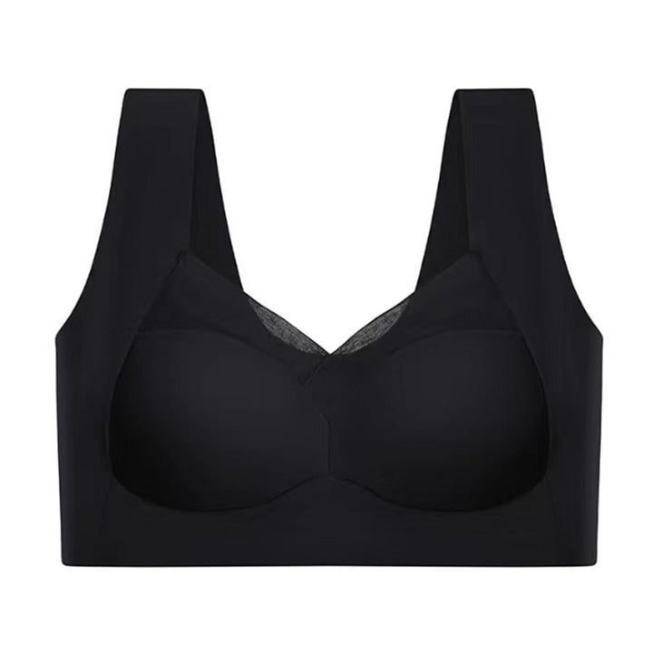 Nahtloser, ergonomischer Damen-Soft-BH aus Seide