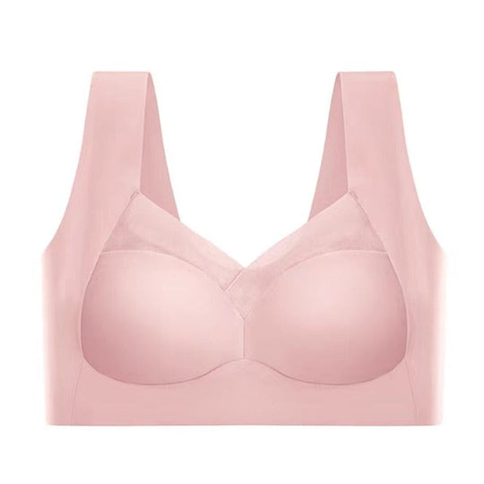Nahtloser, ergonomischer Damen-Soft-BH aus Seide