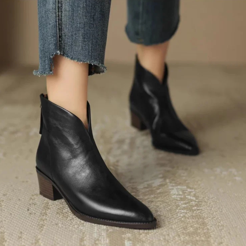 Heidi-Mode | Damen Lederstiefel