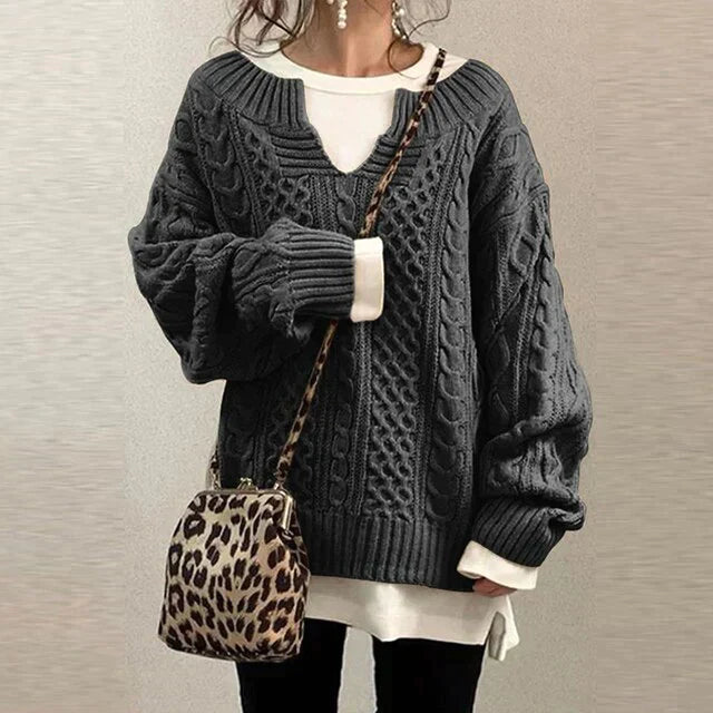 Eleganter Strickpullover