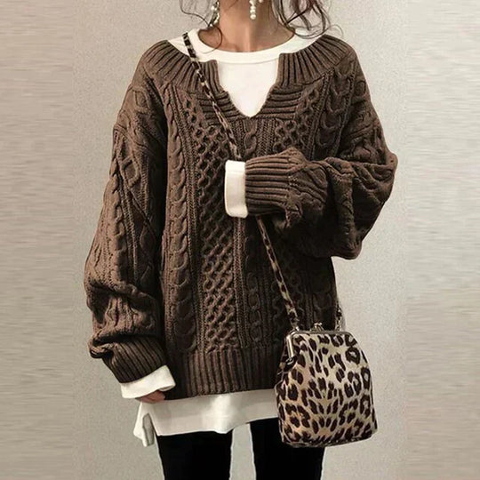 Eleganter Strickpullover