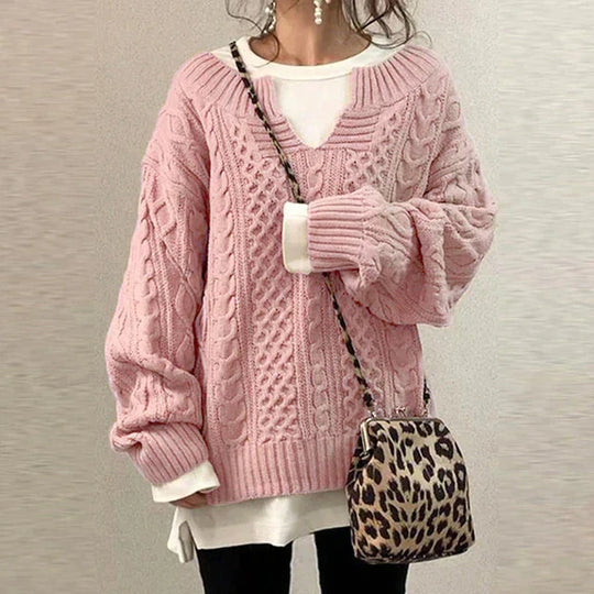 Eleganter Strickpullover