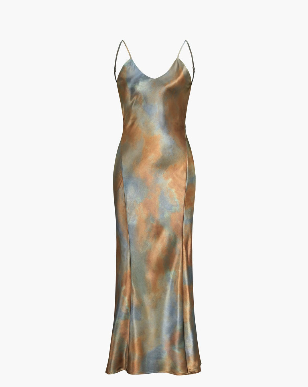 Heidi-Mode | Neptune Offene Rücken Lange Kleid