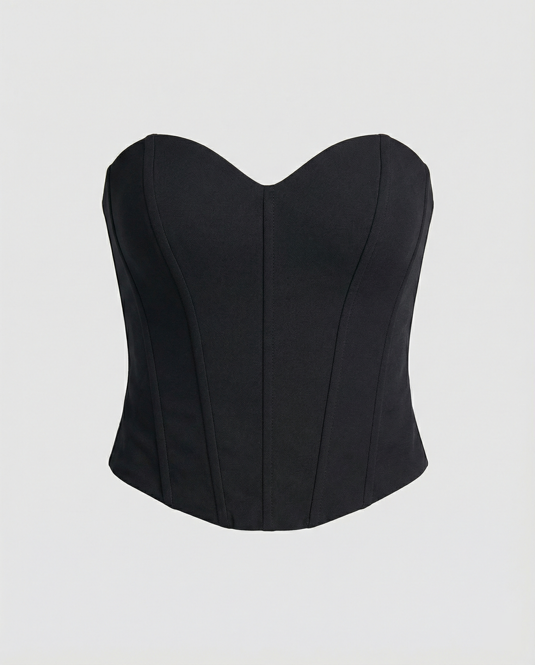 Heidi-Mode | Verführerisches Reißverschluss Rohr Korsett Top