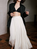 Heidi-Mode | Eleganter Faltenrock Maxi