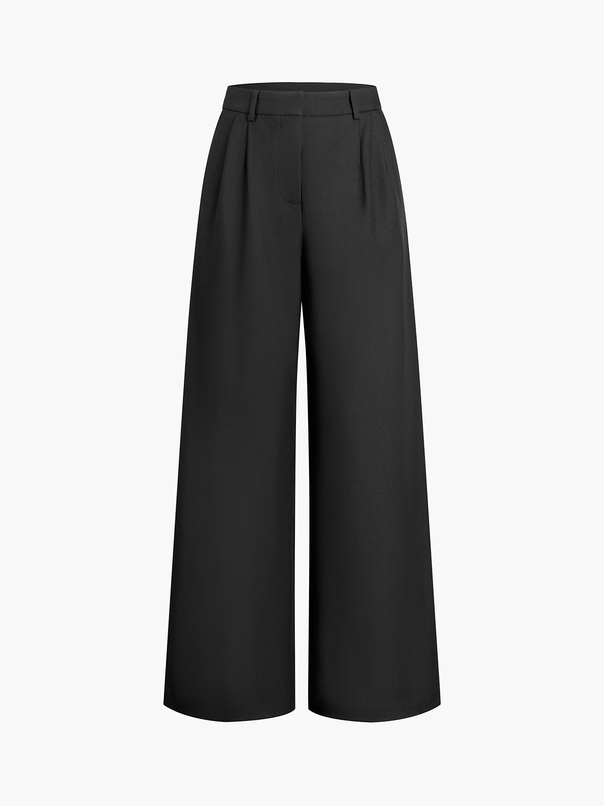 Heidi-Mode | Elegante Hose mit Weitem Bein Ohne Gürtel