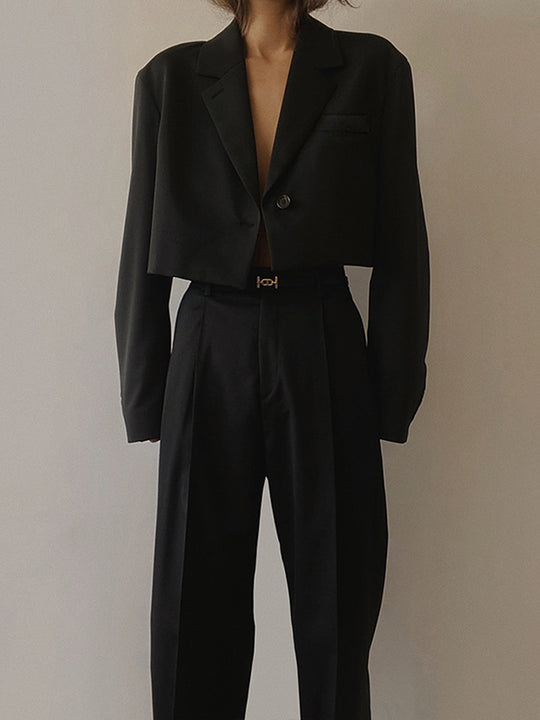 Heidi-Mode | Eleganter Crop Blazer