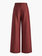 Heidi-Mode | Elegante Hose mit Weitem Bein Ohne Gürtel