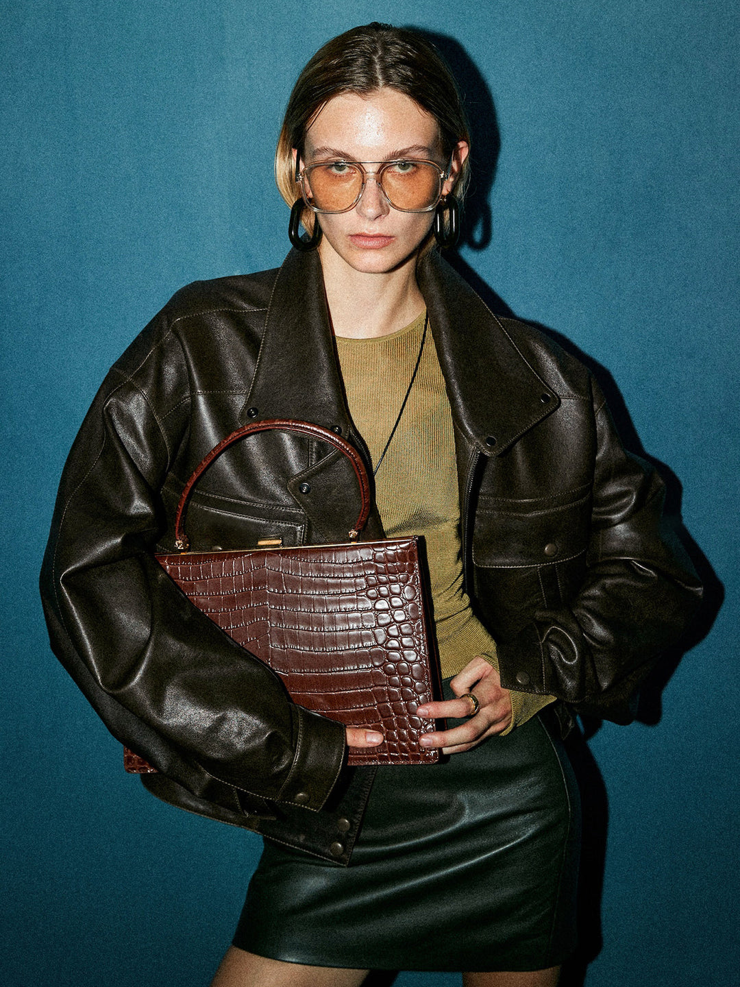 Heidi-Mode | Shift PU-Lederjacke