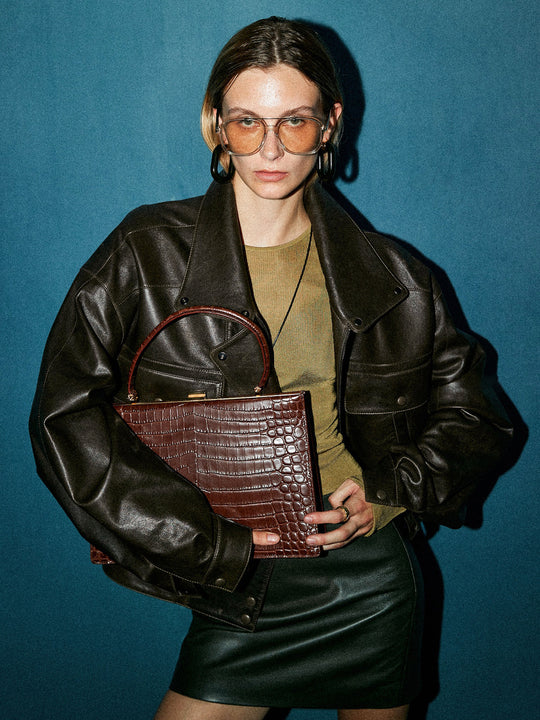 Heidi-Mode | Shift PU-Lederjacke