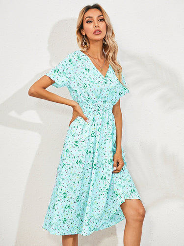 Heidi-Mode | Floral Elegante Sommerkleider Damen