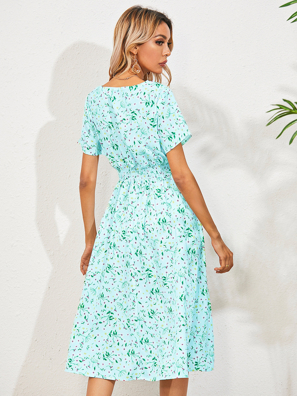 Heidi-Mode | Floral Elegante Sommerkleider Damen