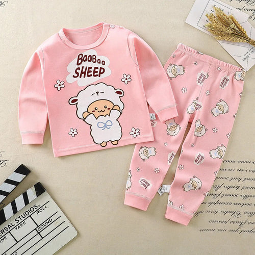 Heidi-Mode Nights Bequemes Cartoonize-Pyjama-Set für Kinder