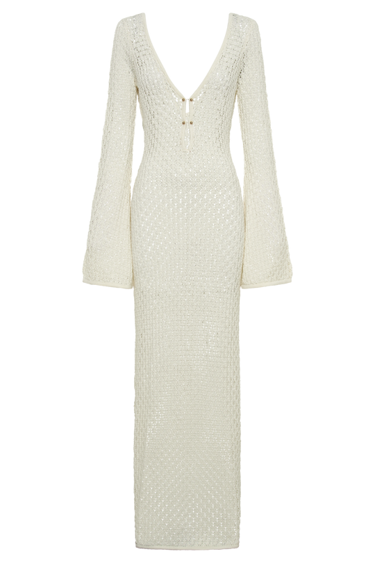 Elegantes weißes Kleid