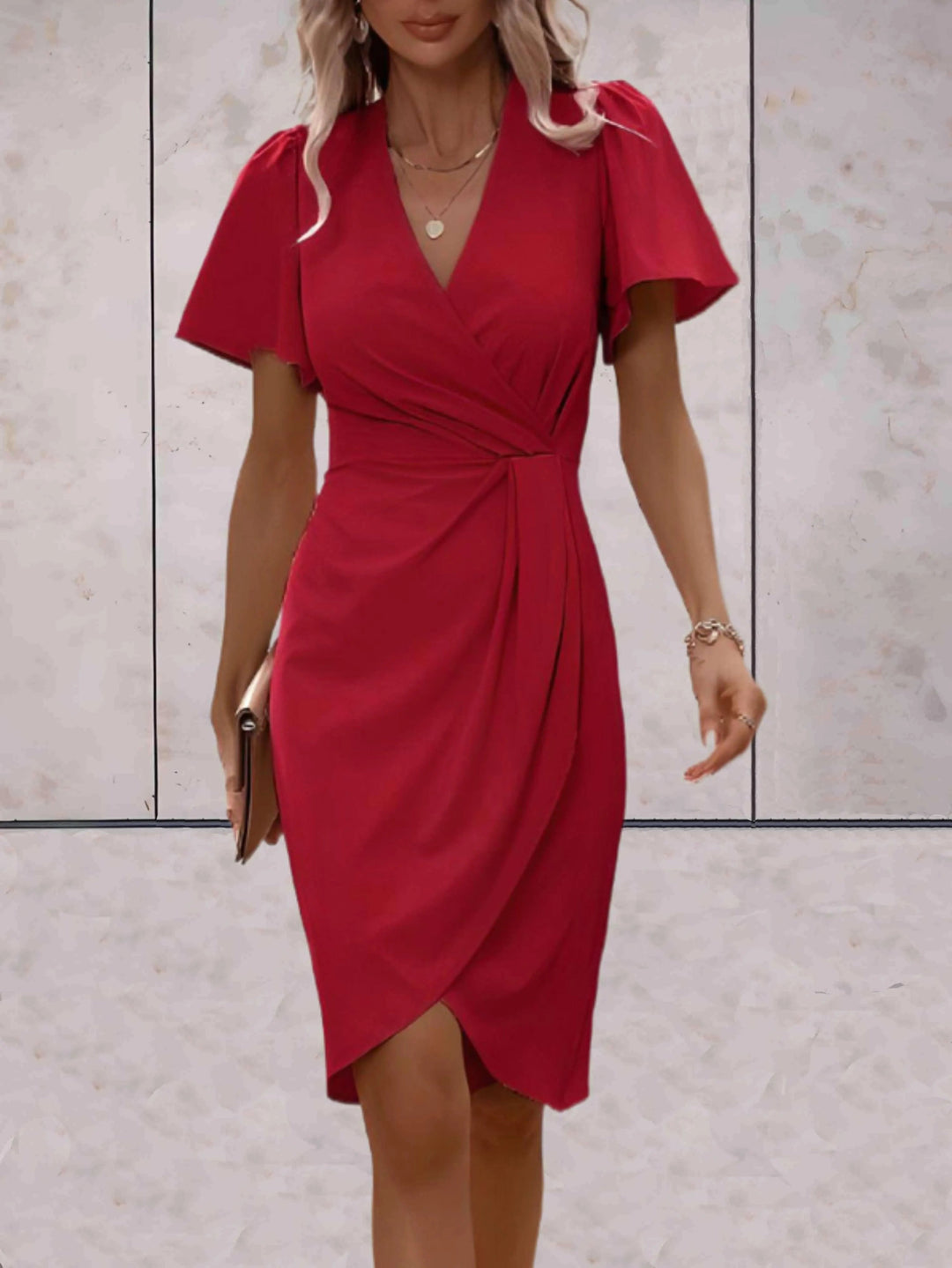 Heidi-Mode | Bianca Elegante V-Ausschnitt, Leichte Stoffe, Blumenmuster Perfekt für Sommer und Frühling