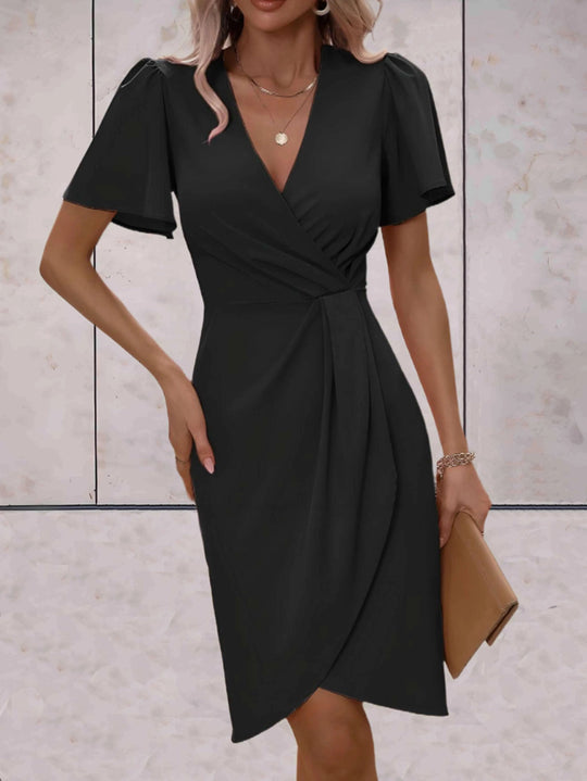 Heidi-Mode | Bianca Elegante V-Ausschnitt, Leichte Stoffe, Blumenmuster Perfekt für Sommer und Frühling