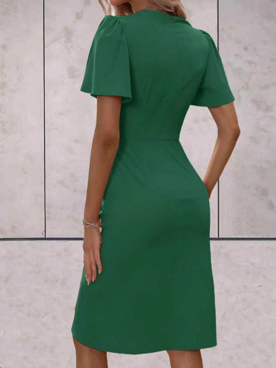 Heidi-Mode | Bianca Elegante V-Ausschnitt, Leichte Stoffe, Blumenmuster Perfekt für Sommer und Frühling