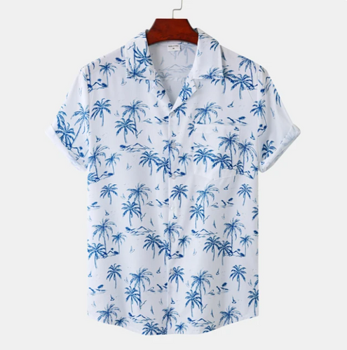 Heidi-Mode | Hawaii Surf Floral Hemd für Herren