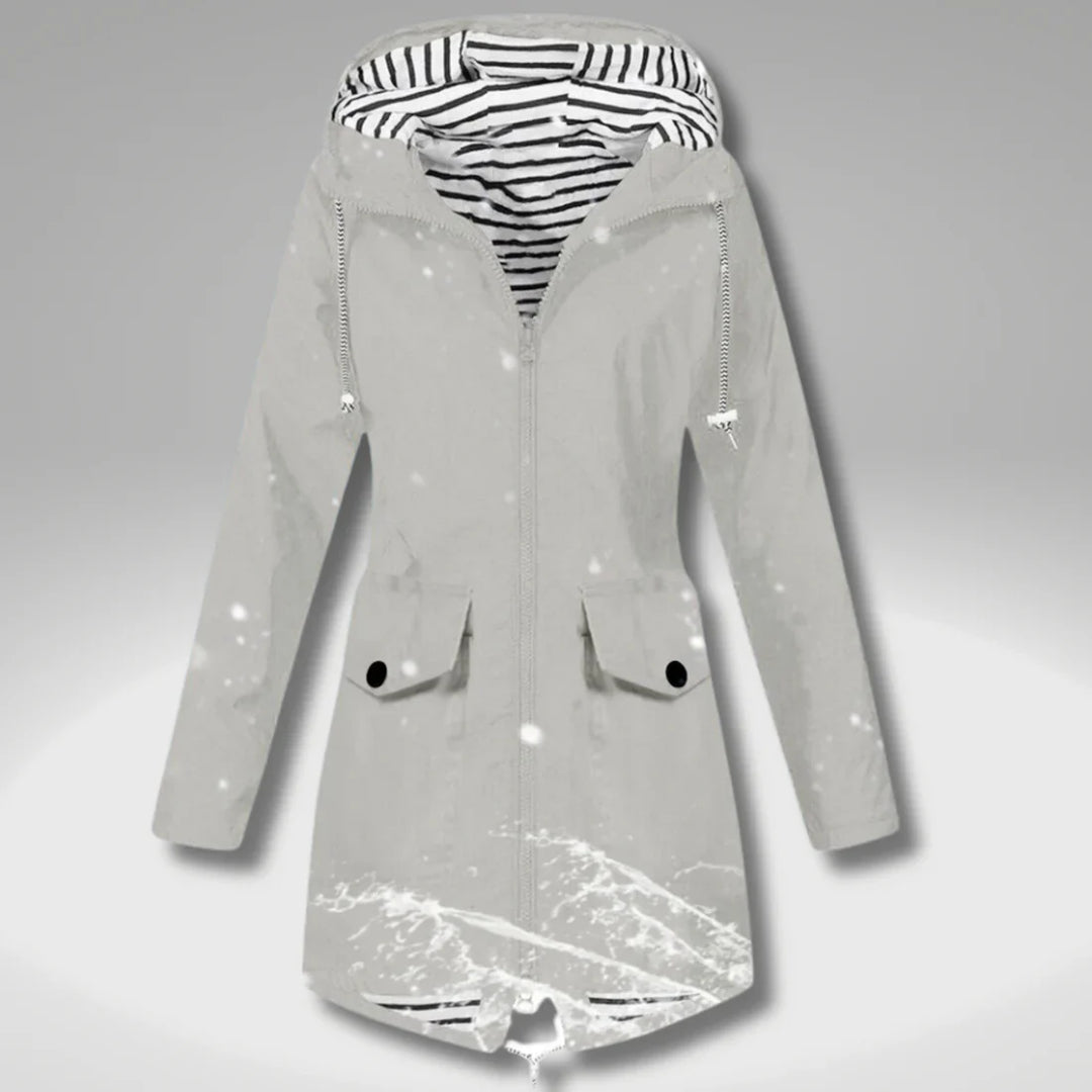 Heidi-Mode | Elegante Wasserdichte Outdoor Regenjacke Für Frauen Perfekt Für Den Winter