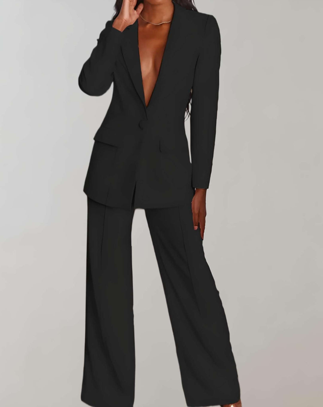 Heidi-Mode | 2-Teiliges Set Bestehend aus Einem Formellen Businessjackett