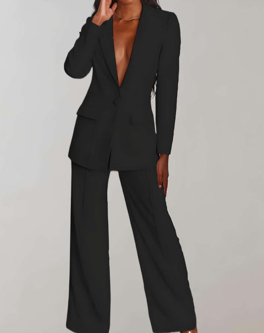 Heidi-Mode | 2-Teiliges Set Bestehend aus Einem Formellen Businessjackett