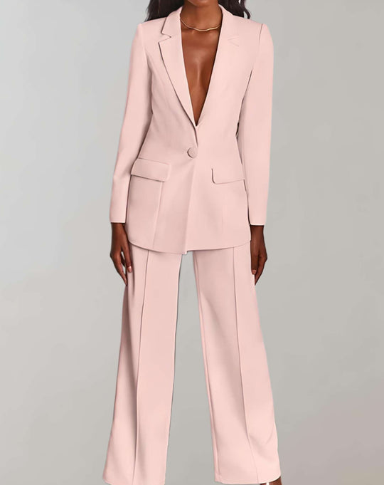 Heidi-Mode | 2-Teiliges Set Bestehend aus Einem Formellen Businessjackett