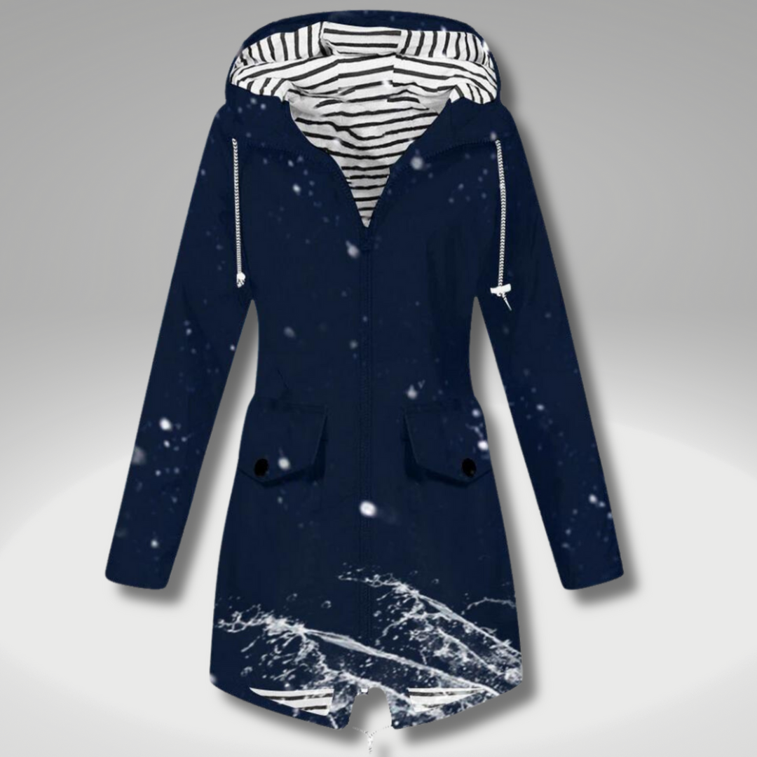 Heidi-Mode | Elegante Wasserdichte Outdoor Regenjacke Für Frauen Perfekt Für Den Winter