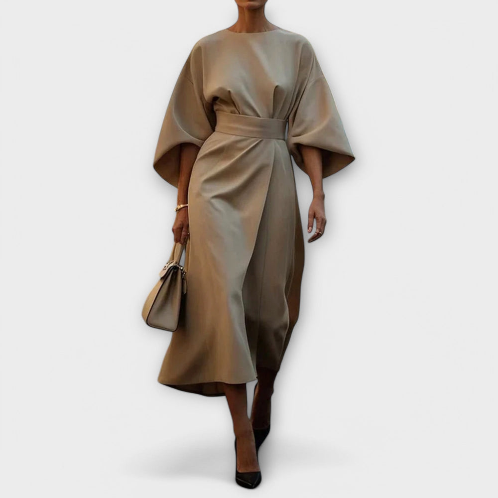 Heidi-Mode | Elegantes Damen Abendkleid Langarm
