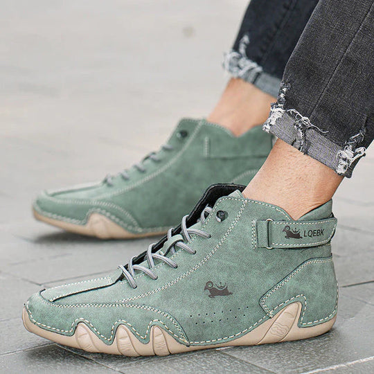 Heidi-Mode | Bequeme und rutschfeste Barfußschuhe aus echtem Leder