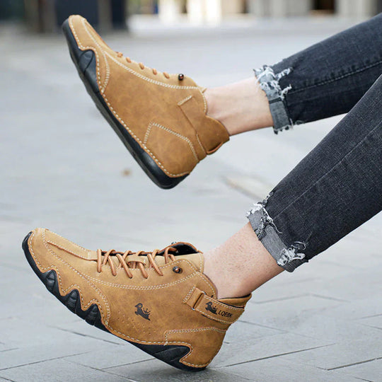 Heidi-Mode | Bequeme und rutschfeste Barfußschuhe aus echtem Leder