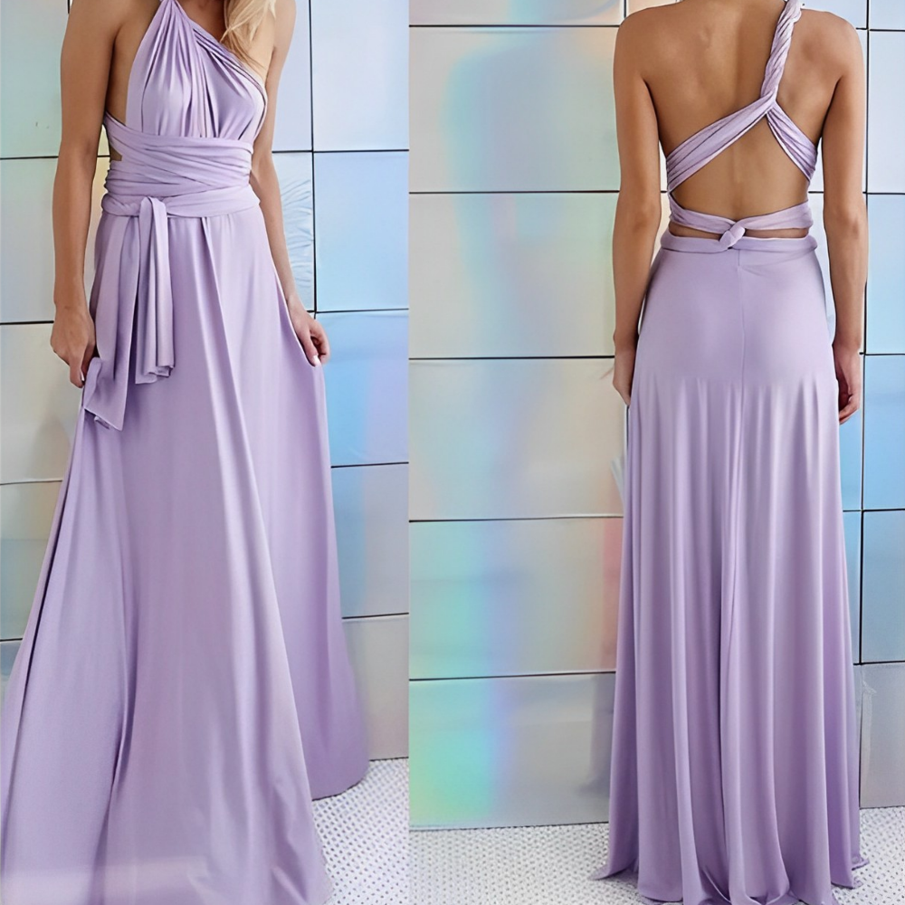 Heidi-Mode | Maxi Wickelkleid für Damen Elegant & Komfortabel