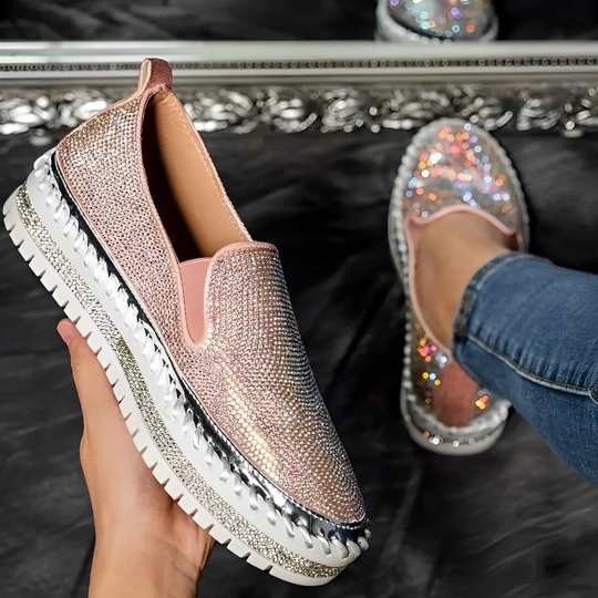 Heidi-Mode | Gem Funkelnde Diamant Schuhe