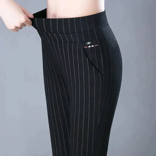 Heidi-Mode | Moderne Schwarze Hose mit Stretch für Damen