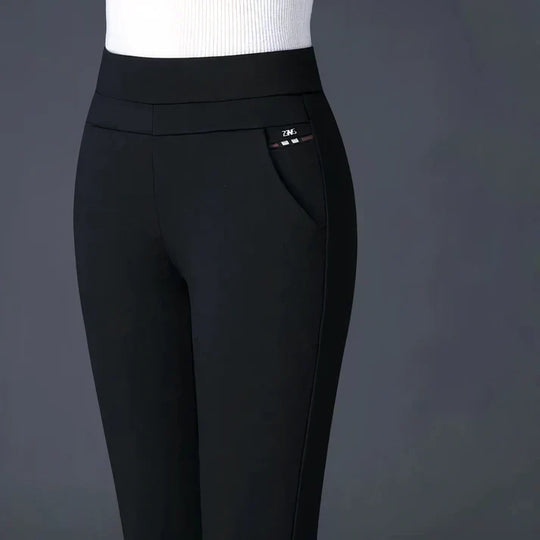 Heidi-Mode | Moderne Schwarze Hose mit Stretch für Damen