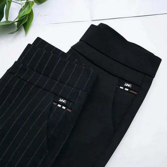 Heidi-Mode | Moderne Schwarze Hose mit Stretch für Damen