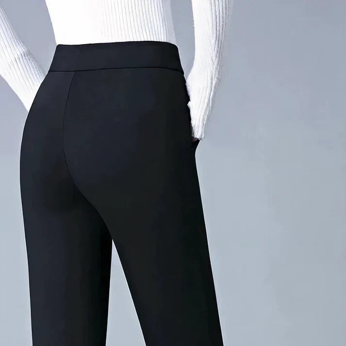 Heidi-Mode | Moderne Schwarze Hose mit Stretch für Damen