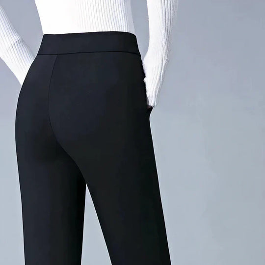 Heidi-Mode | Moderne Schwarze Hose mit Stretch für Damen