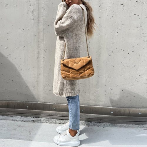 Zeitloses Langarm-Cardigan für Damen