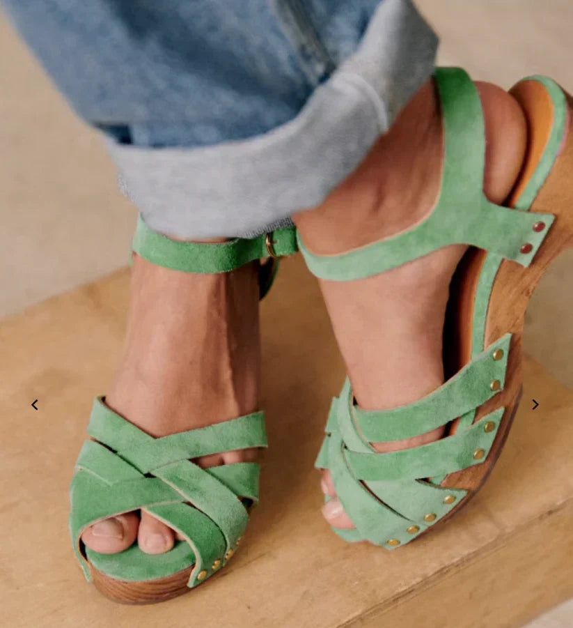 Heidi-Mode | Elegante Klompen Sandalen