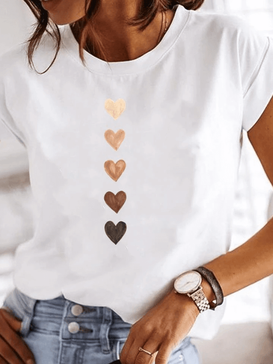 Heidi-Mode | Super-stilvolles T-Shirt mit extravaganten Sommerdesigns