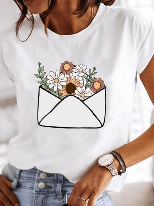 Heidi-Mode | Super-stilvolles T-Shirt mit extravaganten Sommerdesigns