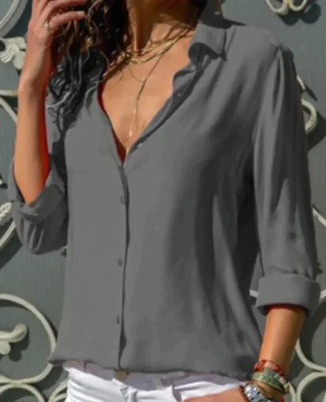 Heidi-Mode | Chiffonbluse für Starke Frauen
