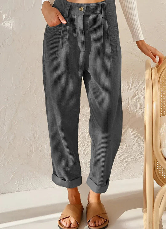 Modische Cordhose für Damen